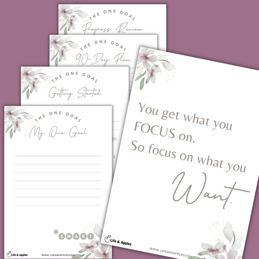 The One Goal Planner