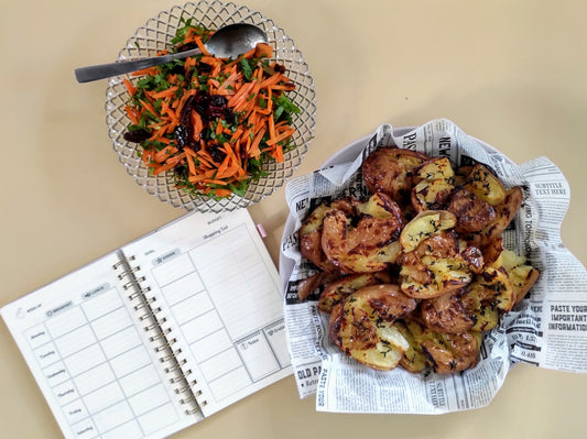 Carrot Celery Pecan Salad (Mediterranean Diet Recipe) - Life & Apples