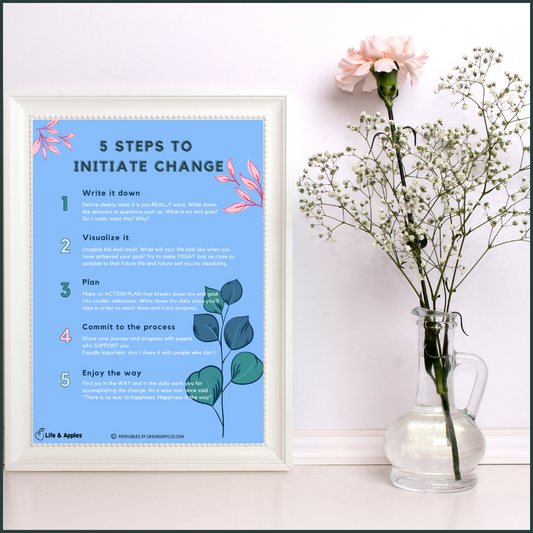 Life and Apples Planners Free Printables