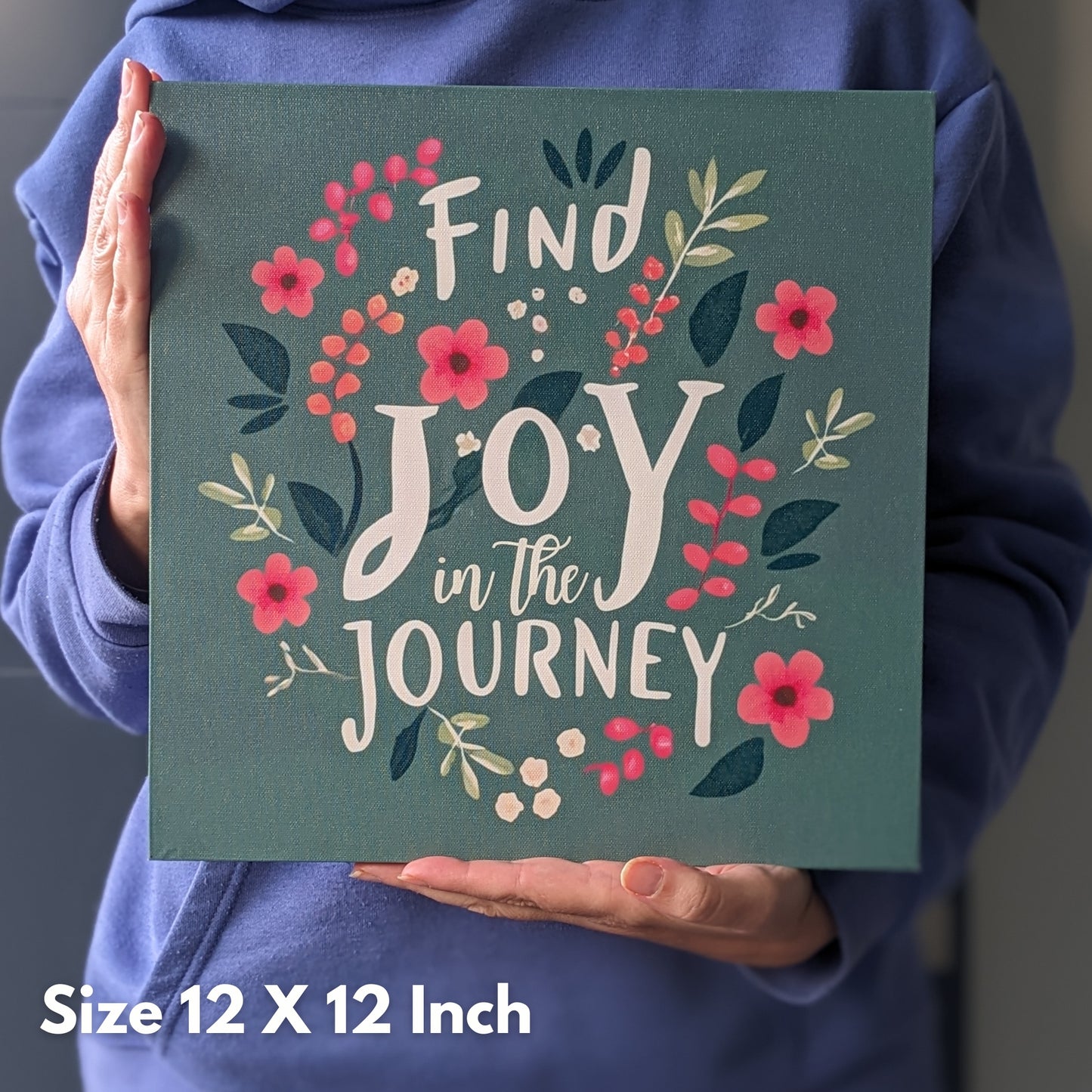 Lighted Inspirational Wall Art - Find Joy in the Journey - Life & Apples