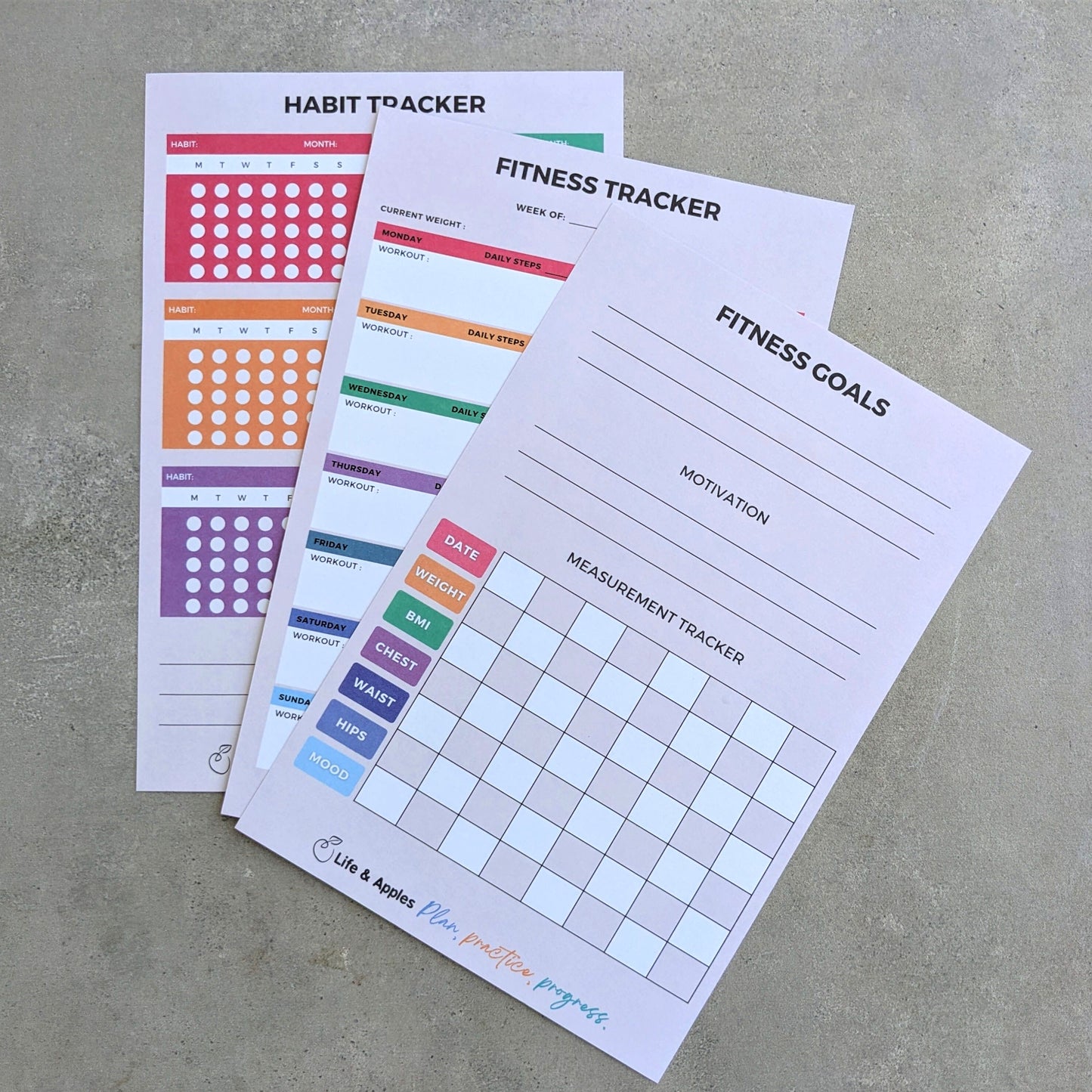 Wellness Planner and Pen Set
