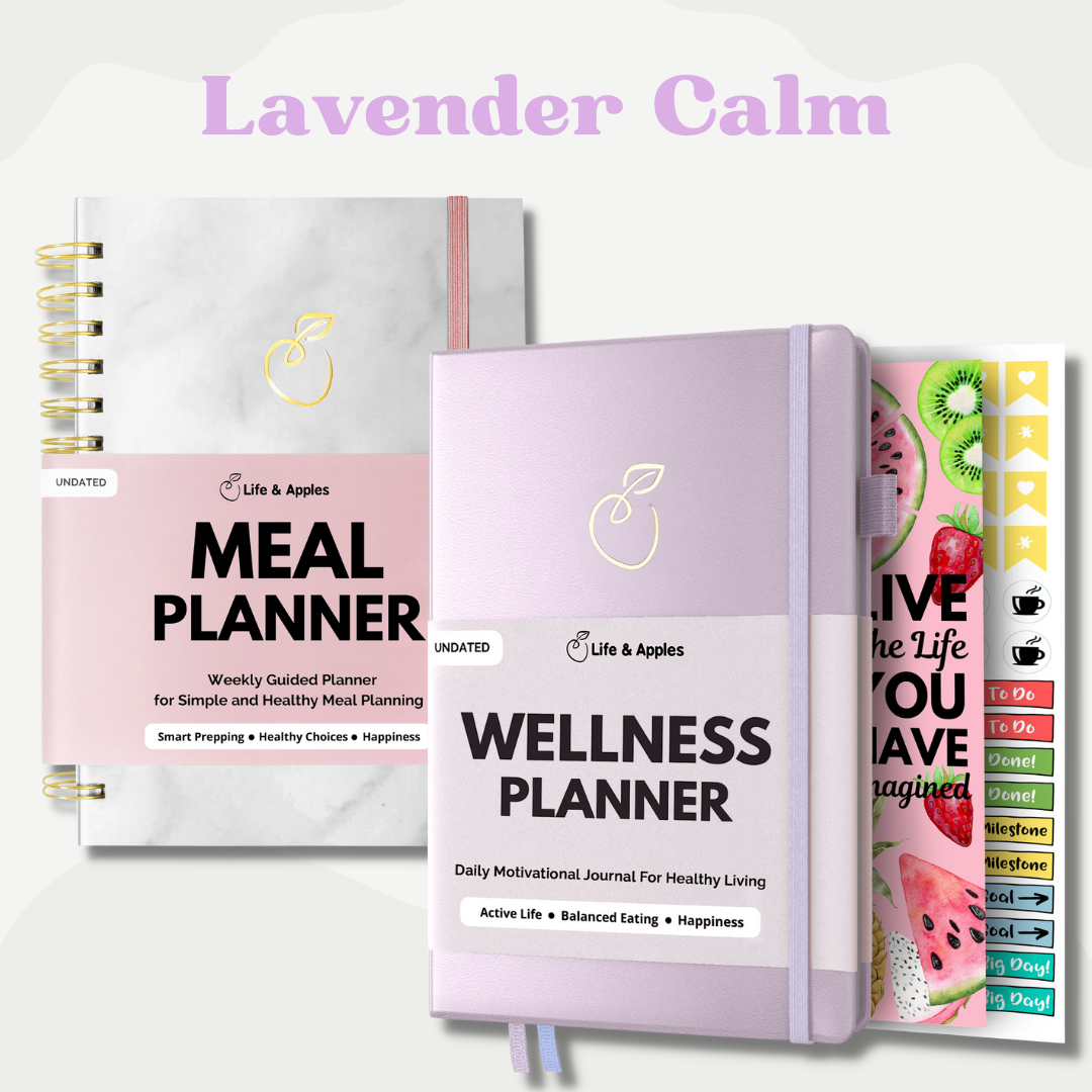 Wellness Planner and Meal Planner Bundle