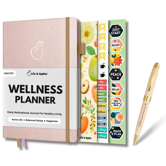 Wellness Planner and Pen Set