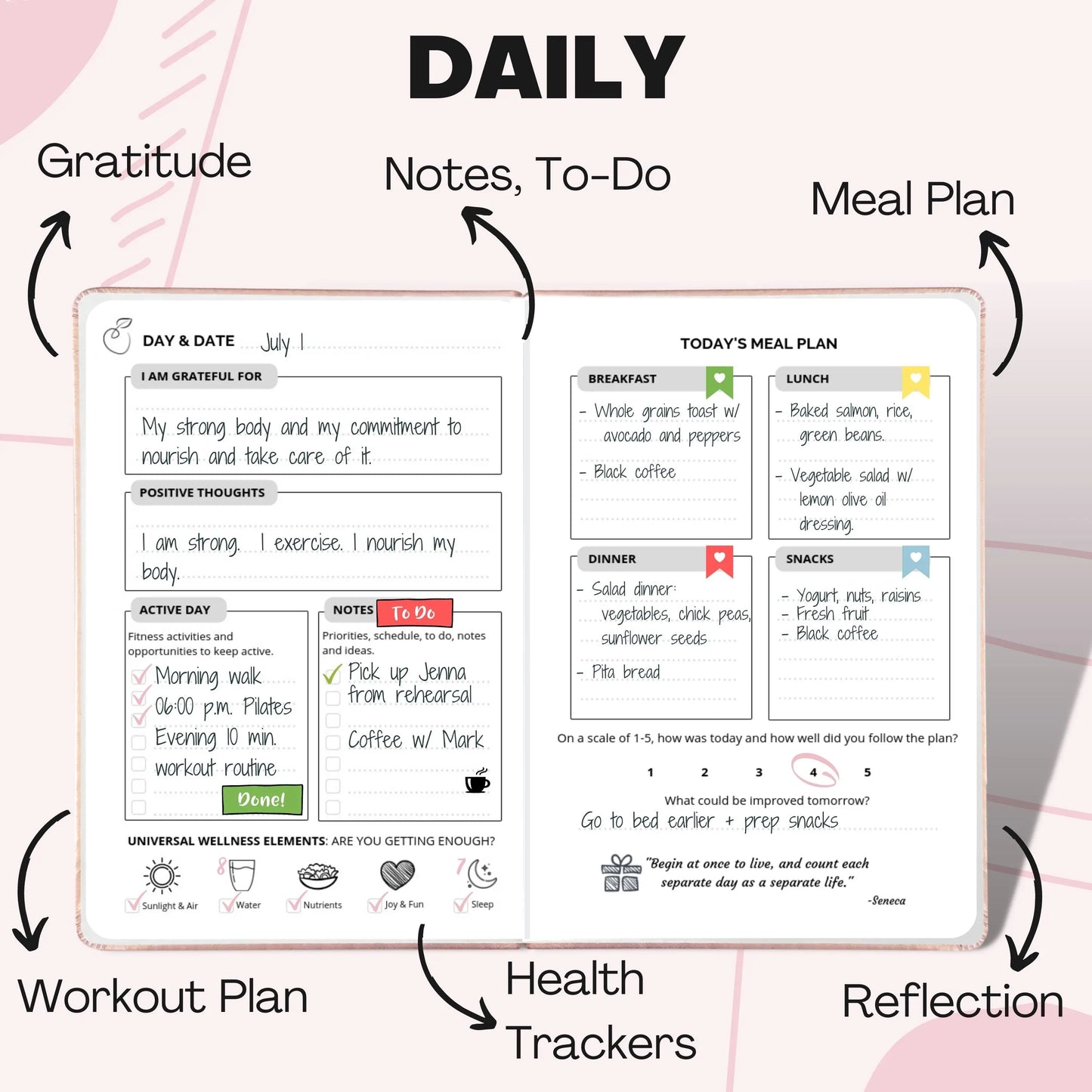 The Wellness Planner - Life & Apples