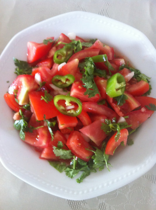 tomato onion salad | Mediterranean Diet