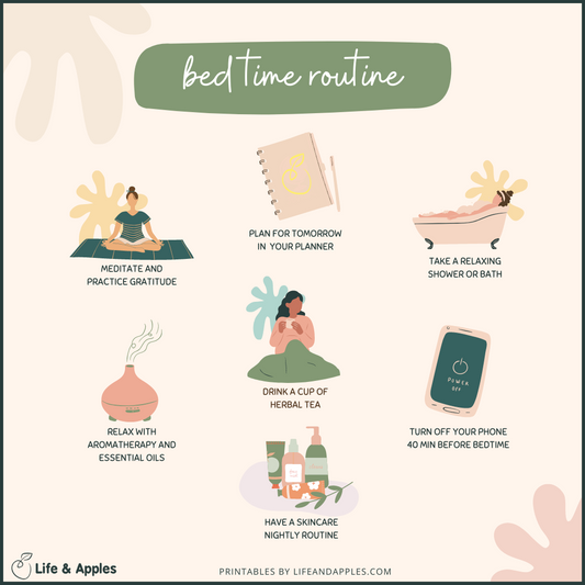 bedtime routine free download printable