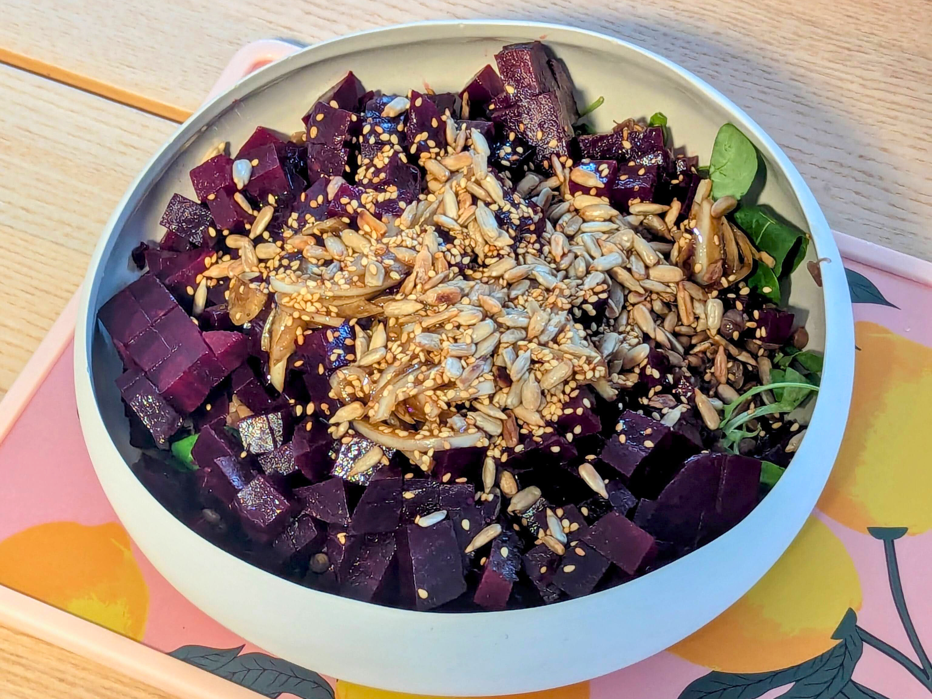 Strong Roots Salad (Beet & Lentil) | Easy Mediterranean Diet Recipe ...