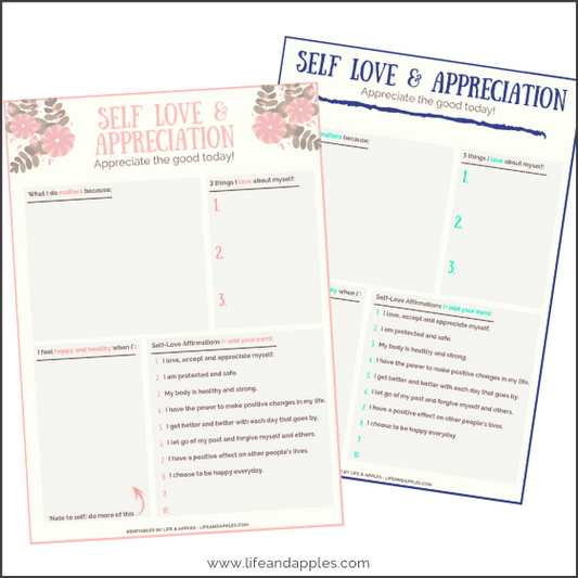 self love free printable