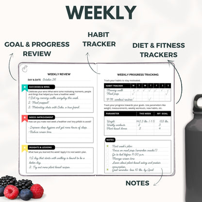 Wellness Journal and Pen Set