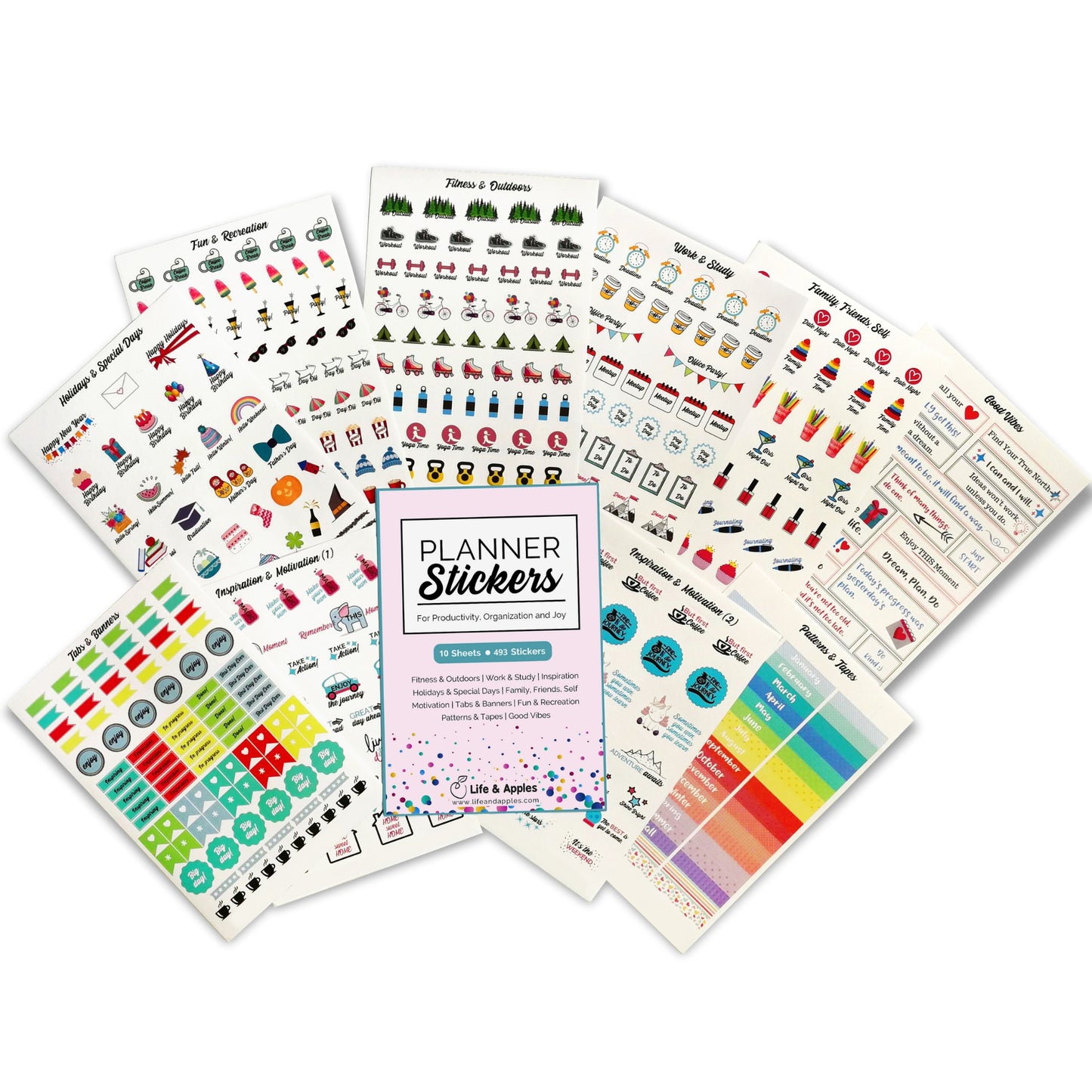 Planner Stickers Set