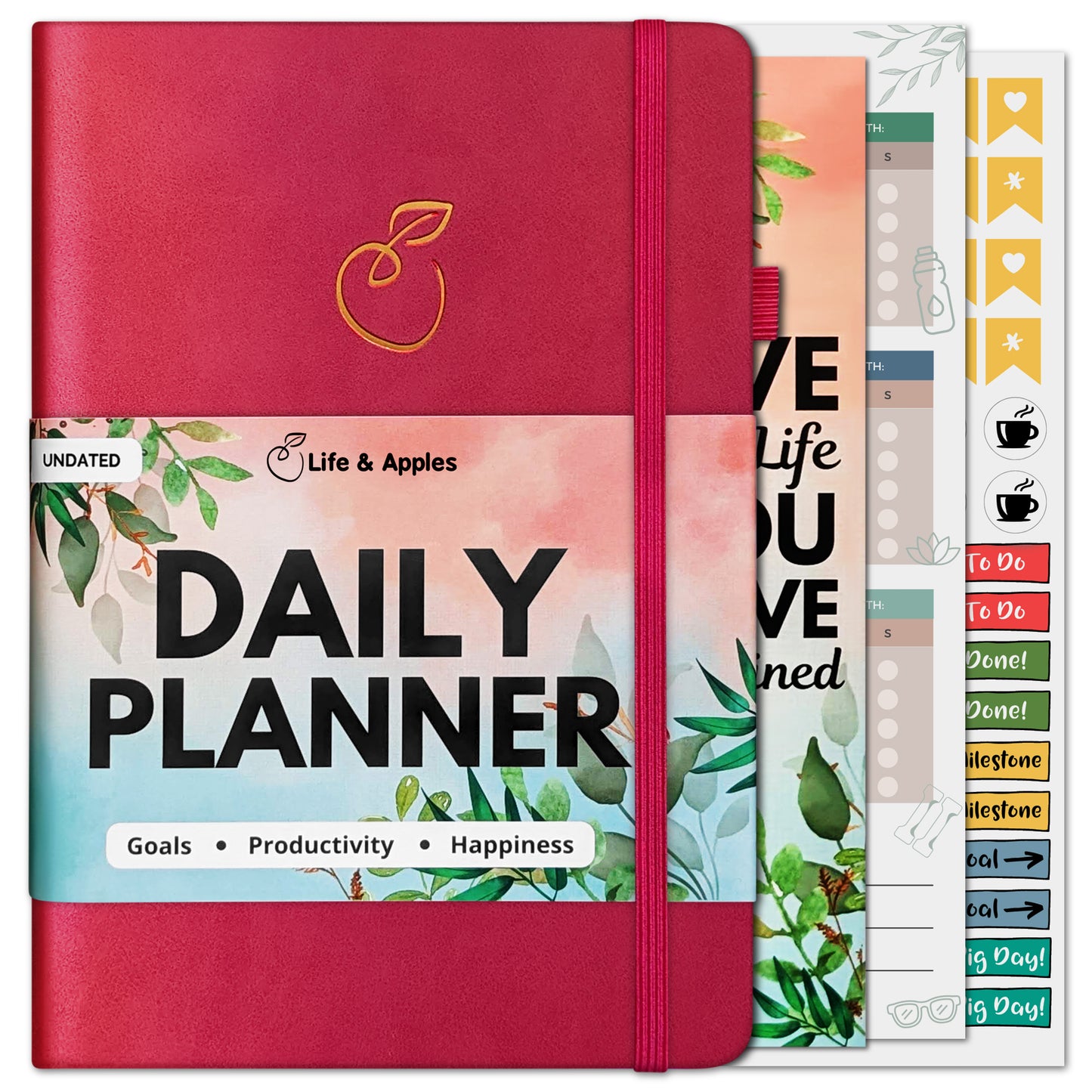 Daily Growth Planner - Pack of 4