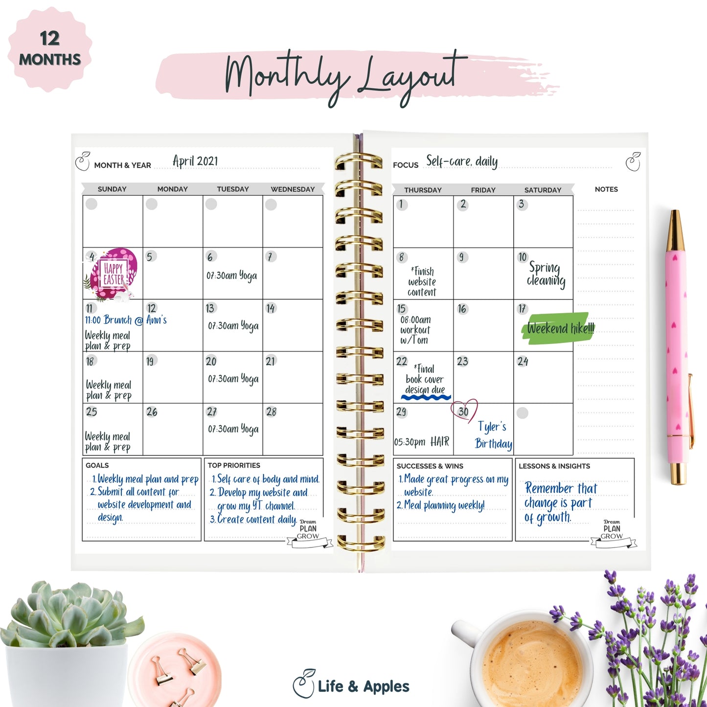 Weekly Growth Planner