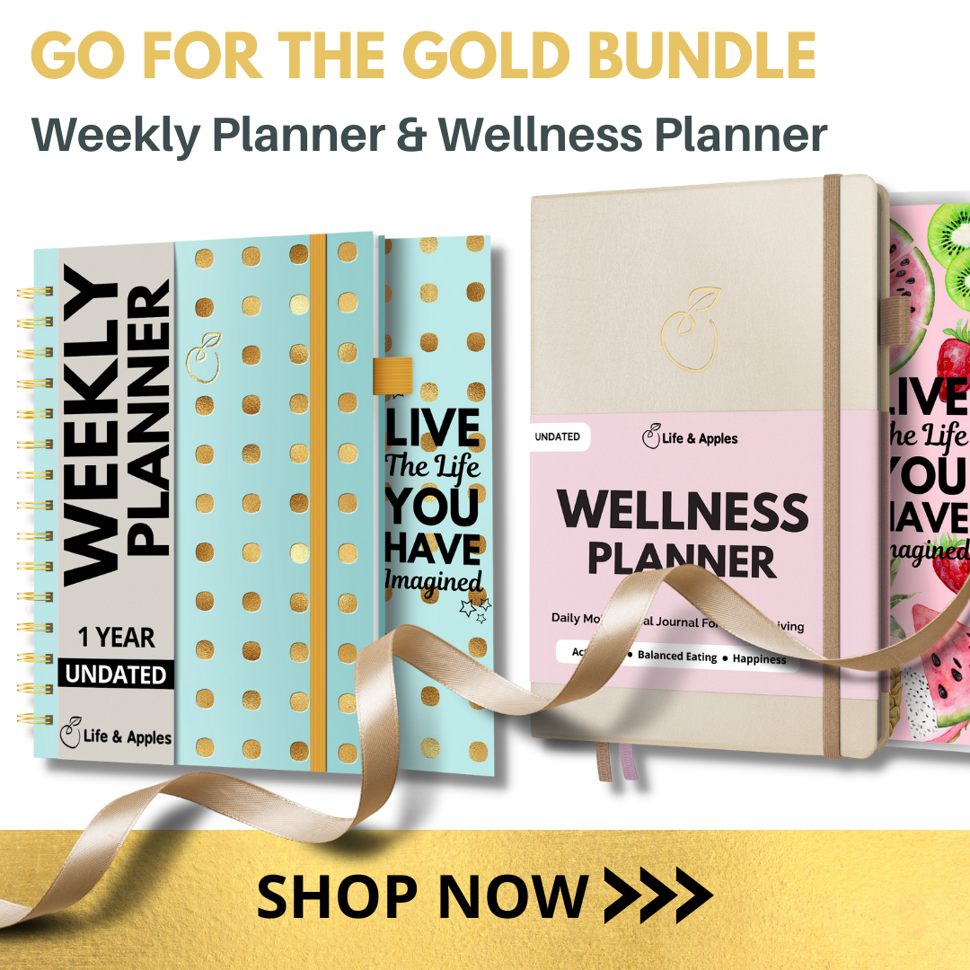 Weekly Planner and Wellness Planner Bundle